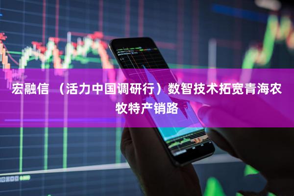 宏融信 （活力中国调研行）数智技术拓宽青海农牧特产销路