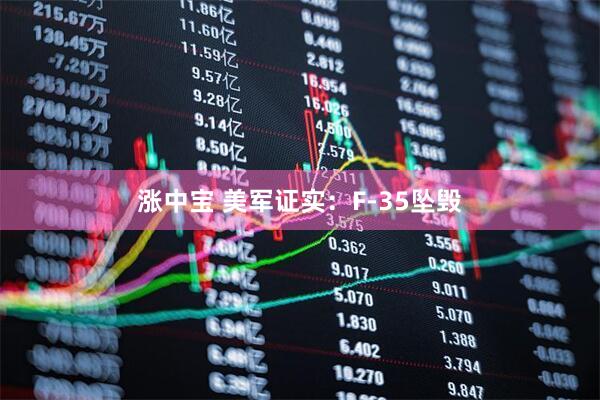 涨中宝 美军证实：F-35坠毁